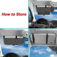 thumbnail image 6 of Sunvisor for Cars Anti-Glare Extension Front Side Sunshade Window for Sun Blocker Protects from for Sun for Glare Snow B, 6 of 12