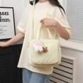 thumbnail image 3 of Commute Bag Simple Mobile Phone Bag Adjustable Straps Elegant Small Square Purse, 3 of 9