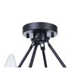 thumbnail image 6 of Craftmade Lighting - Larrson - 6 Light Semi-Flush Mount-Flat Black Finish, 6 of 9