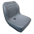 thumbnail image 6 of New Grey HIGH Back SEAT for Hustler ZTR Zero Turn Lawn Mower Garden Tractor by The ROP Shop, 6 of 6