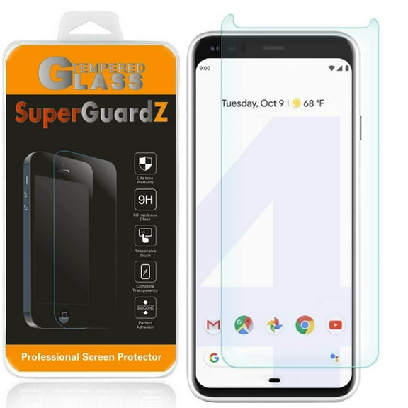 [2-Pack] For Google Pixel 4 XL - SuperGuardZ Tempered Glass Screen Protector [Anti-Scratch, Anti-Bubble]   2 Stylus Pen