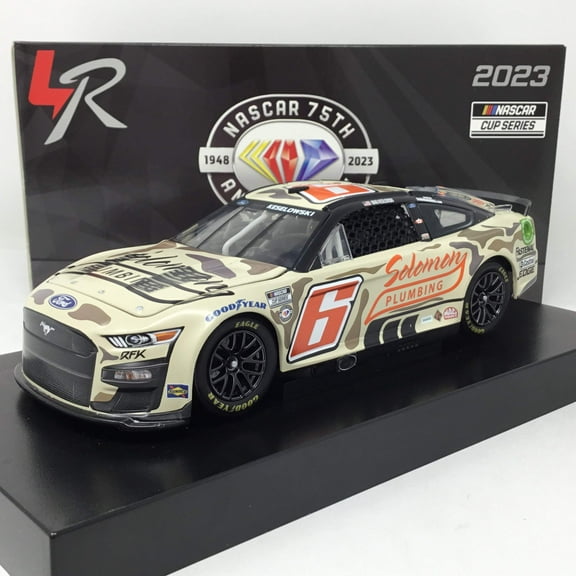Brad Keselowski 2023 Solomon Plumbing Camo Foil Number 1:24 Diecast