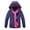 Navy spots, variant on Girls Rain Jackets Lightweight Waterproof Hooded Raincoats Windbreakers