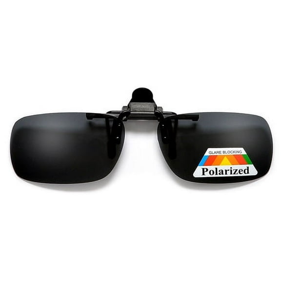 Polarized Smoke 52mm-30mm Rectangle Clip-On