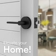 thumbnail image 3 of Mega Handles | Ralph Entry Door Lever | Matte Black, 3 of 4