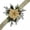 C, variant on Christmas Curtain Tieback with Red Berries Pine Velvet Strap Flower Holdback, C