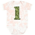 thumbnail image 3 of Inktastic Green Camo 1st Birthday Boys Baby Bodysuit, 3 of 5