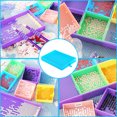 thumbnail image 3 of Placa Diamante Bordado Diamantes Bandeja Hecho A Mano Almacenamiento Cuentas Herramientas Grandes DIY, 3 of 9