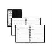Aligned 2021 Weekly & Monthly Planner 7" x 8.75", Black