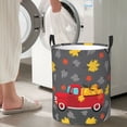thumbnail image 4 of Cauagu Red Pickup Truck With Pumpkins for Laundry Basket,Collapsible Organizer Basket for Storage Bin Toy Bins Gift Baskets Bedroom Clothes Children Nursery Hamper -Small, 4 of 7