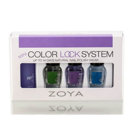 Zoya Natural Nail Polish Mini Color Lock System (Includes Nail Polish