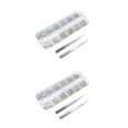 thumbnail image 4 of Minnieouse Micro Nail Beads Crystal Rhinestones Professional DIY Stone Versatile Usages Eye-catching Gravel Supplies for Home Use AB pinza plateada 2 2Conjunto, 4 of 6