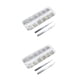 thumbnail image 2 of Vogacara Nail Pixie Beads Flatback Crystal Rhinestones Delicados suministros de bricolaje Usos versátiles Accesorio de manicura AB silver nipper 2 Type2 NO2 Vogacara CBP229806, 2 of 5