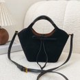 thumbnail image 4 of Superior Cuerpo Cruzado Bolso Hombro para Mujeres Correa Ajustable PU Back Viajar en Viajes, 4 of 9