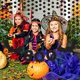 thumbnail image 2 of Guirnalda de lunares con purpurina negra - Decoraciones para fiestas de Halloween, 2 of 5