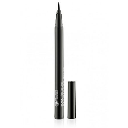 Felt Tip Eye Liner by Beautify Beauties, Best Liquid Liner for High Pigment and Flawless Application, Super-Fine Tip –