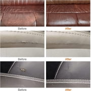 SEISSO 4-Pack Leather and Suede Repair Creams, 1.59 oz, Black, Brown, White, Waterproof
