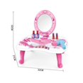thumbnail image 2 of thinsony Random Color Children Pretend Play Dressing Table Toy Pretend Kit Girl Pretend Play Cosmetics Playset For Children, 2 of 7