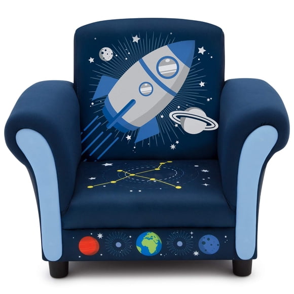 Silla Delta Children Space Adventures tapizada azul 3+