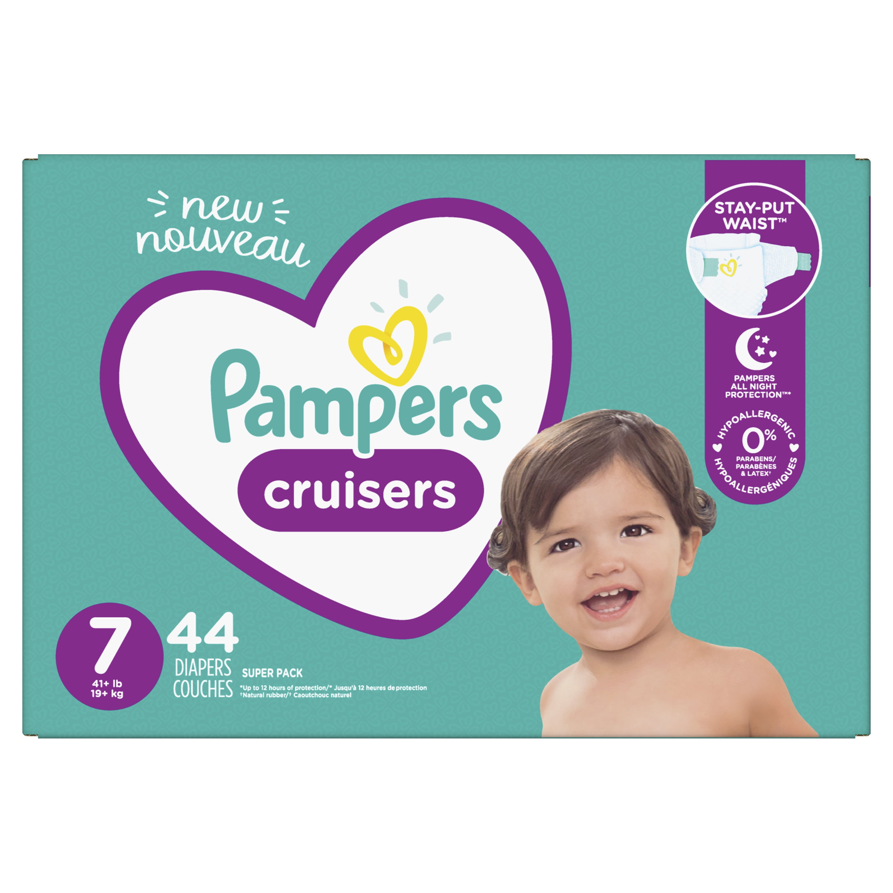 pampers cruisers size 7 walmart