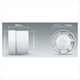 thumbnail image 4 of Ventilador Extractor en Línea de 4 Pulgadas y 100 mm, de Bajo Ruido, para Baño y Cocina, con Gran Volumen de Aire., 4 of 5