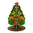 thumbnail image 3 of Christmas Tree Diamond Art Kit, DIY Hanging Ornament for Adults and Beginners, Tree Window Wall Decor and Handmade Gift, 3 of 7