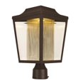 thumbnail image 1 of Maxim 85630CLTRAE 15,5 Po Villa LED Poteau Extérieur - Adobe, 1 of 1