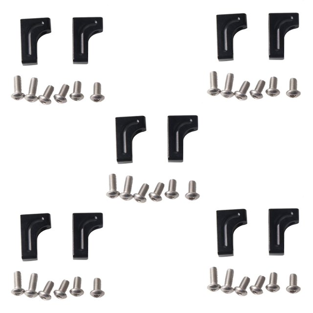 2 uds Servo de Metal para Axial Scx10 Cc01 D90 1/10 coche trepador de control remoto