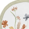 thumbnail image 2 of Sweet Jojo Designs Watercolor Floral Garden Green Blue and Orange Baby Play Mat, 2 of 4