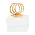 thumbnail image 4 of Milisten 1Set Durable Brass Saxophone Ligature Clip Simple Sax Clamp Saxophone Parts, 4 of 8