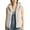 Beige, variant on uublik Fleece Vest for Women Beige Casual Sleeveless Open Front Winter Warm Fuzzy Jacket with Pockets