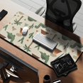 thumbnail image 2 of Long Mouse Pads for Desk,Beige Dinosaurs Volcanoes Pattern Desk Mats on Top Of Desks, Desk Mouse Pad Extra Large with 3mm Non-Slip Base and Stitched Edge for Gaming,Office,Work,Home 35.4"x15.7", 2 of 6