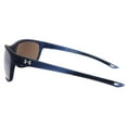 thumbnail image 3 of Under Armour Unisex Undeniable Oval Sunglasses - Blue Frame/Silver Mirror Lens, 3 of 3