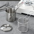thumbnail image 4 of SHISUYAN 1 Set Household Frying Pot Large-capacity Frying Pot Metal Fryer Stainless Steel Deep Fryer, 4 of 9