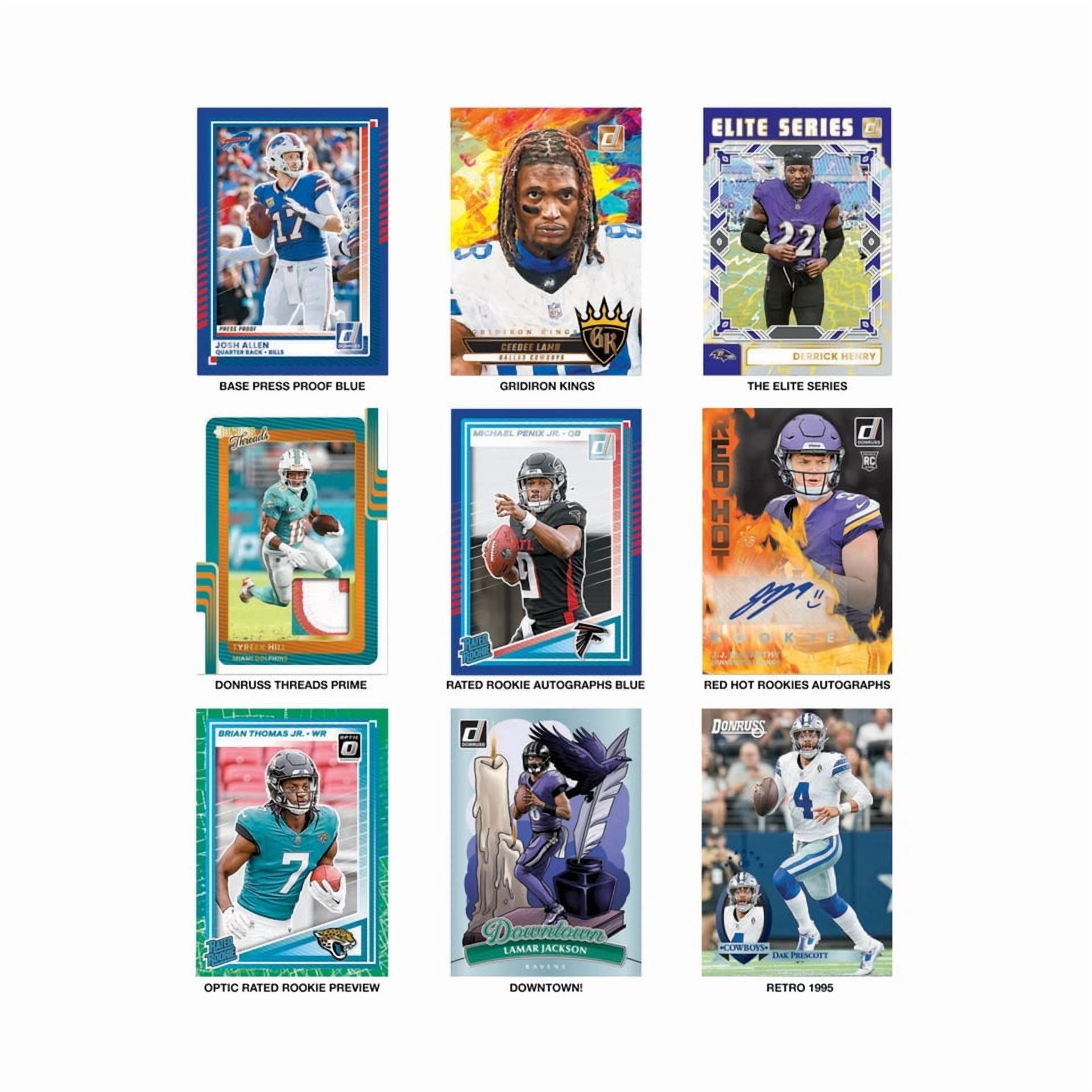 2025 Panini Donruss Football Retail Box