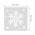 thumbnail image 2 of 6pcs copo de nieve bricolaje plantillas de copas pintura scrapbook coloring plantilla de estampado, 2 of 7