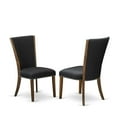 thumbnail image 6 of Luxe by East West Furniture 9 piece Dining Room Set of a Kitchen Table and 8 Linen Fabric Dining Chairs, 6 of 7
