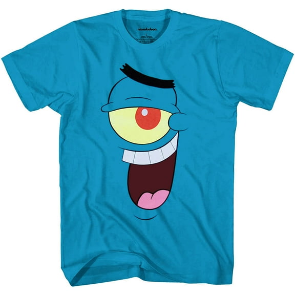 Spongebob Squarepants Plankton Face T-Shirt