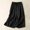 Black, variant on Capris Pants for Women - High Waist Wide Leg Capris Adjustable Drawstring Lightweight Summer Beach Cropped Pants with Pockets