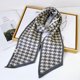 thumbnail image 5 of Triángulo oblicuo femenino agudo geométrico cálido pequeño grueso cuello de punto de s mujeres de invierno bufanda de punto envoltura Gris beige BLESIY Bufanda larga de mujer, 5 of 8