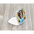 thumbnail image 2 of English Springer Spaniel in Sunflowers Compact Mirror 2.75 in x 3 in, 2 of 4