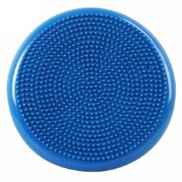 Coussin D'équilibre Gonflable – PVC Anti-éclatement, Diam. 33cm, Pompe Incluse – Pour Yoga, Kiné, Assise – Renforce Posture & Concentration
