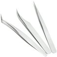 thumbnail image 3 of Eyelash Extension Tweezers Set, Artificially Polished Convenient To Handle Tweezers, For Replacement Needs Individuals, Eyelash Artists, 3 of 8