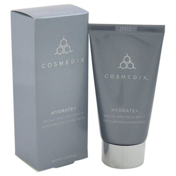Hydrate   Moisturizing Sunscreen SPF 17 by CosMedix for Unisex - 2 oz Sunscreen