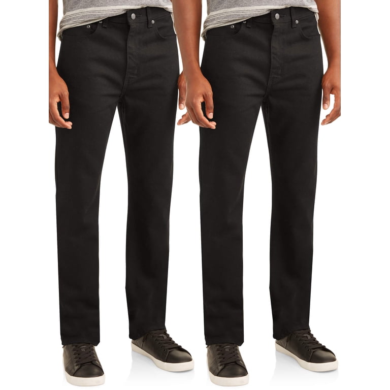 George Men's Regular Fit Cotton Jeans 2-Pack photo 1