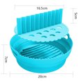 thumbnail image 4 of YAOMOBB Heat Resistant Fryer Mat Non Stick Silicone Fryer Pot High Temperature Resistant and Foldable with Handle for Even Heat Distribution, 4 of 6