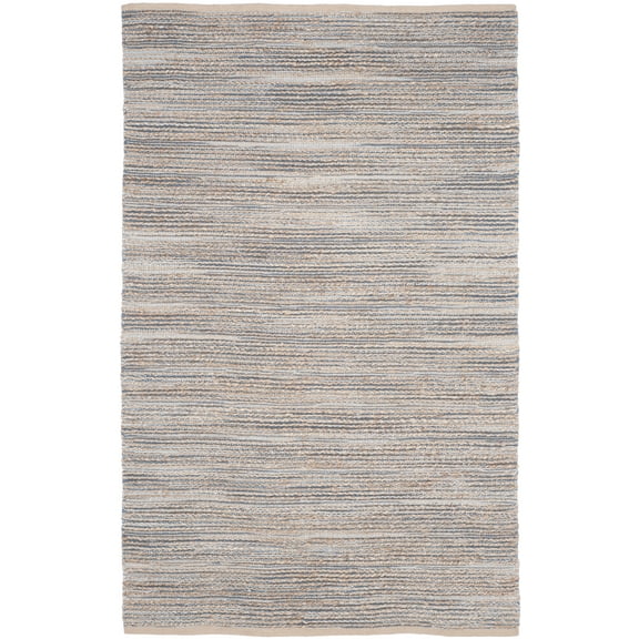 SAFAVIEH Cape Cod Celestine Distressed Area Rug, Blue, 5' x 8'