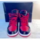 thumbnail image 2 of Ni - ke Air Jordan 1 Mid Shoes Black Fire Red White DQ8426-060 Men's Size 13. USED, 2 of 5