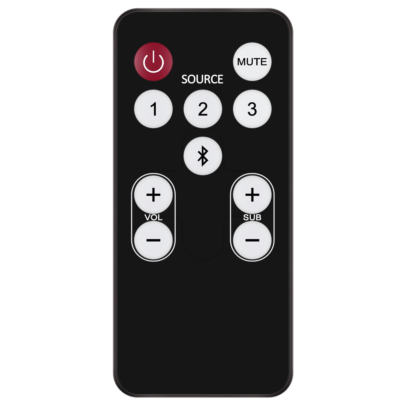 RE15031 Replacement Remote Fit for Polk Audio SurroundBar 2000 3000