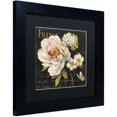 thumbnail image 2 of Trademark Fine Art "Marche de Fleurs on Black" Canvas Art by Lisa Audit, Black Matte, Black Frame, 2 of 4